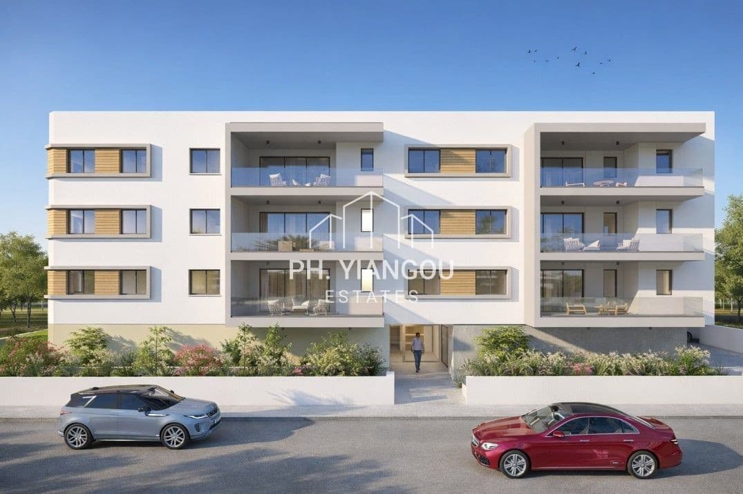 Under construction 3 Bedroom Apartment for Sale in Agios Dometios