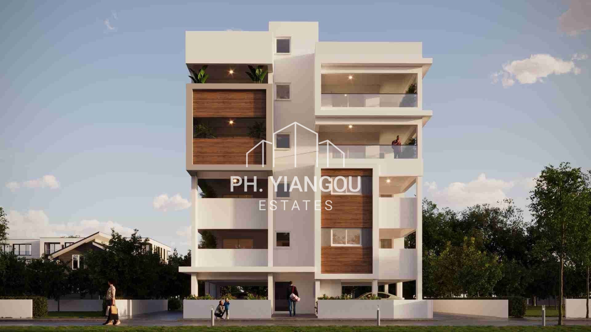 Off-plan 2 Bedroom Apartment for Sale in Pallouriotissa - Panagias