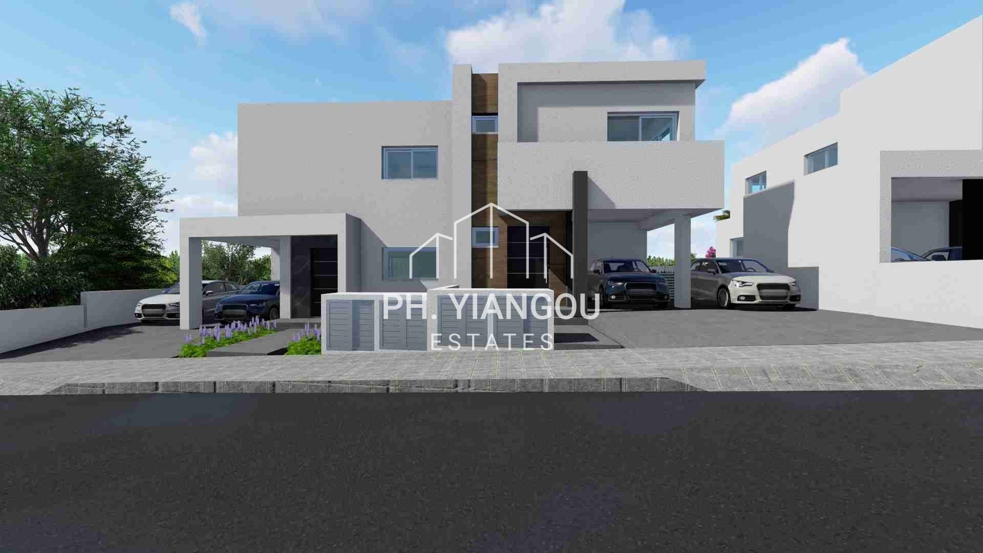 Off-plan 3 Bedroom Semi-Detached House for Sale in Dali - Konstantia